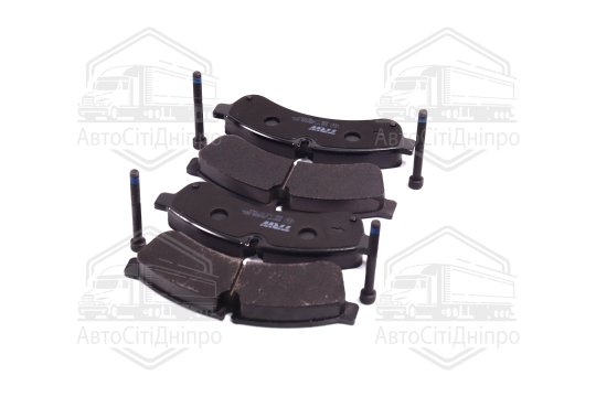 Колодка гальм. диск. IVECO DAILY III 60C, 65C ALL MODELS 05/06 - задн. (вир-во TRW)