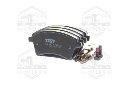 Колодка гальм. диск. RENAULT KANGOO передн. (вир-во TRW)