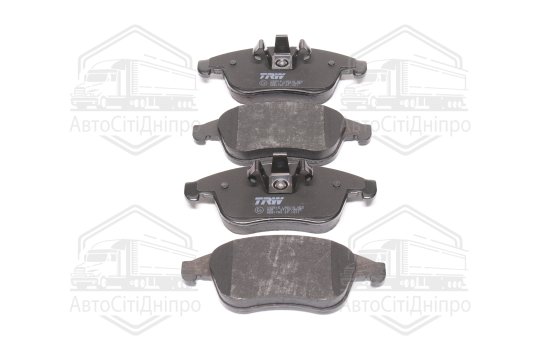 Колодка гальм. диск. RENAULT MEGANE III 08 - передн. (вир-во TRW)