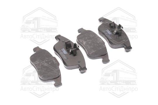 Колодка гальм. диск. RENAULT MEGANE III 08 - передн. (вир-во TRW)