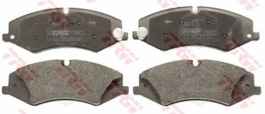 Колодка гальм. диск. LANDROVER DISCOVERY 09 -, RANGE ROVER 06 - передн. (вир-во TRW)