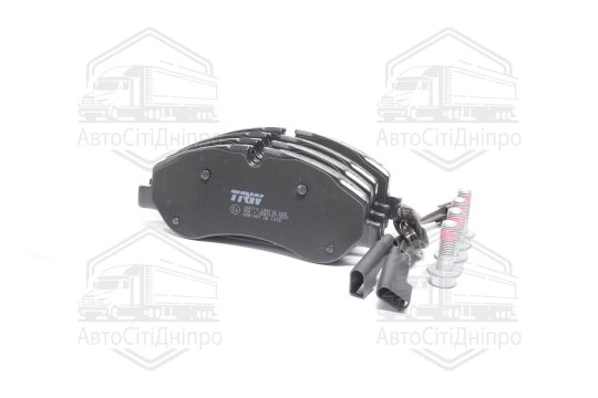 Колодка гальм. диск. FORD TOURNEO CUSTOM 2.2TDCI 2012 - передн. (вир-во TRW)