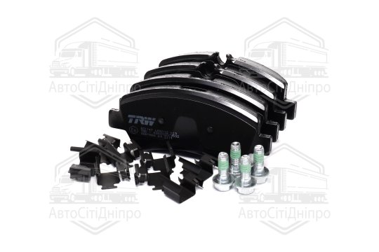 Колодка гальм. диск. FORD TOURNEO CUSTOM 2.2TDCI 2012 - задн. (вир-во TRW)