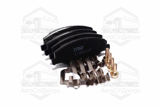 Колодка гальм. диск. SKODA FABIA 1.2-1.6 2007-2014, VW POLO 1.6 2010 - передн. (вир-во TRW)