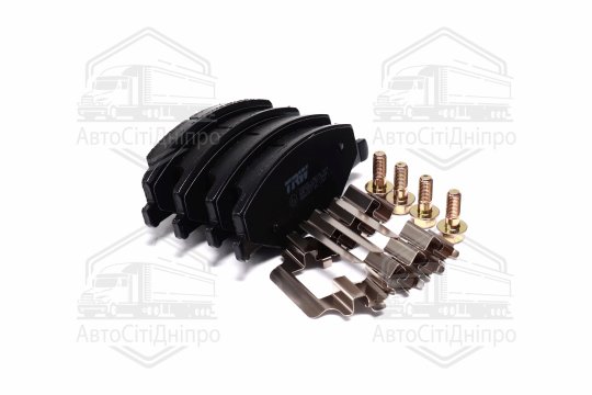Колодка гальм. диск. SKODA FABIA 1.2-1.6 2007-2014, VW POLO 1.6 2010 - передн. (вир-во TRW)