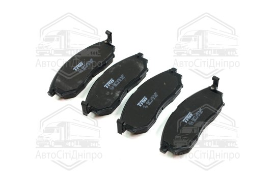 Колодка гальм. диск. NISSAN QASHQAI, RENAULT KOLEOS передн. (вир-во TRW)