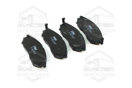 Колодка гальм. диск. NISSAN QASHQAI, RENAULT KOLEOS передн. (вир-во TRW)