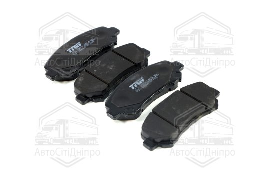 Колодка гальм. диск. NISSAN QASHQAI, передн. (вир-во TRW)