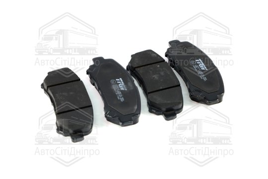 Колодка гальм. диск. NISSAN QASHQAI, передн. (вир-во TRW)