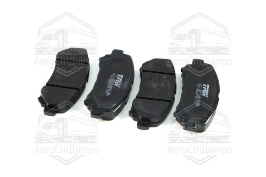 Колодка гальм. диск. NISSAN QASHQAI, передн. (вир-во TRW)
