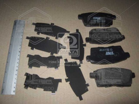 Колодка гальм. диск. MAZDA CX-7 задн. (вир-во TRW)