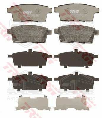 Колодка гальм. диск. MAZDA CX-7 задн. (вир-во TRW)