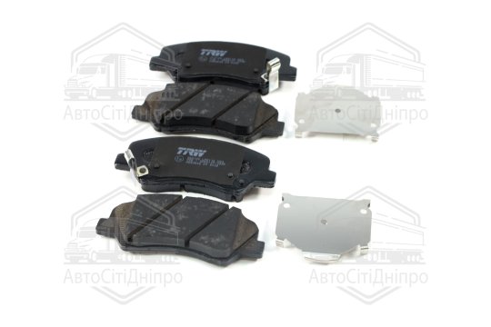 Колодка гальм. диск. HYUNDAI ACCENT RB 11-/KIA RIO 11 - передн. (вир-во TRW)