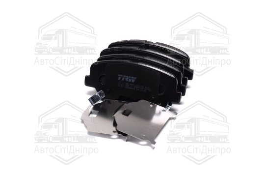 Колодка гальм. диск. HYUNDAI VELOSTER 1.6I 16V GDI 11/03 - передн. (вир-во TRW)