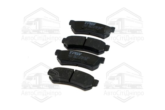 Колодка гальм. диск. CHEVROLET LACETTI задн. (вир-во TRW)