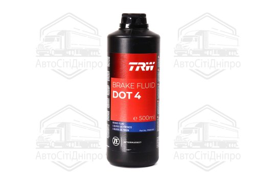 Рідина гальм. DOT4 0,5л (вир-во TRW)