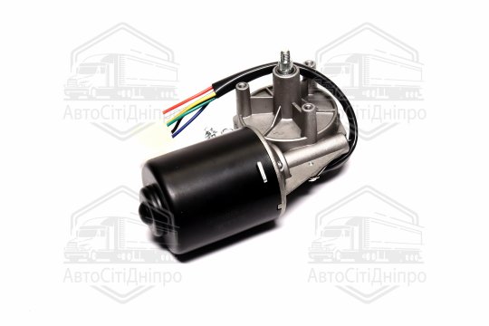Моторедуктор склоочисний. КАМАЗ, МАЗ, КРАЗ (24В)
