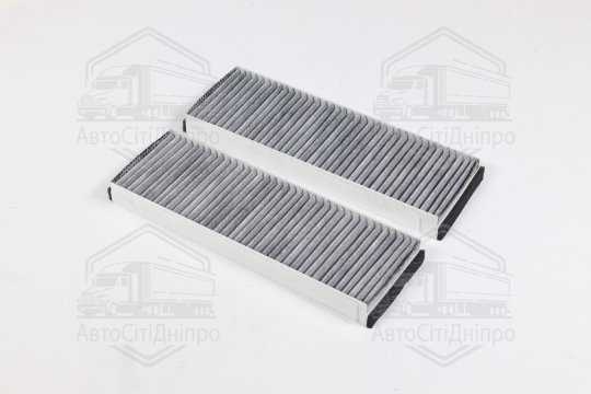 Фільтр салону AUDI A6 04-11 вугільний (2шт.) (вир-во UFI)