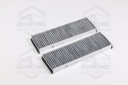 Фільтр салону AUDI A6 04-11 вугільний (2шт.) (вир-во UFI)