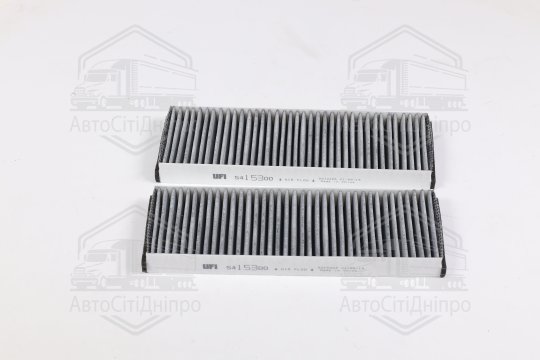 Фільтр салону AUDI A6 04-11 вугільний (2шт.) (вир-во UFI)