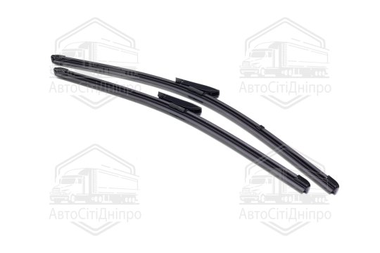 Щітки склоочисника 550/475 мм безкаркасна компл. (вир-во Valeo)