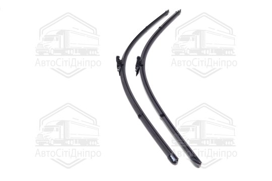 Щітки склоочисника 700/700 мм безкаркасна компл. (вир-во Valeo)