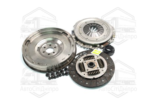 Зчеплення+ маховик AUDI A4 A6, VW PASSAT (8D2, B5) 81 KW 110 PS 1.8-1.9 TDI 95- (Вир-во VALEO)