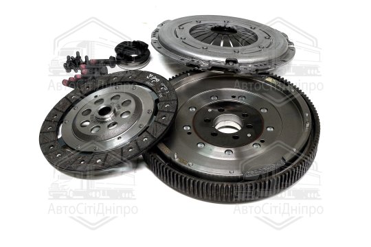 Комплект зчеплення VW GOLF VI 09-13, PASSAT B6 09-10, TRANSPORTER V-VI 09- 1,6-2,0TDI(вир-во VALEO)