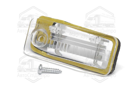 Ліхтар підсвітки номерного знаку LEFT/RIGHT AUDI A6 5/97 > 5/04 (Van Wezel)
