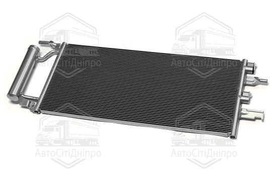 Конденсор кондиціонера BMW 1/2/X1 13+ (Van Wezel)