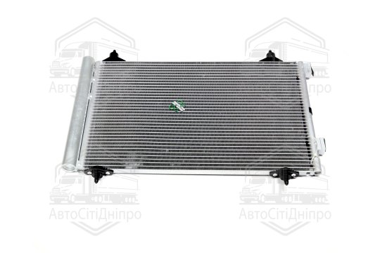 Конденсор кондиціонера P307/C4 14/16/20 MT/AT 04 (Van Wezel)