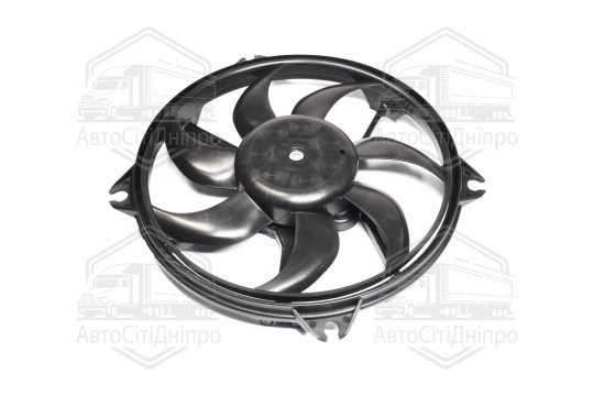 Вентилятор охолодження двигуна CITROEN/PEUGEOT (вир-во Van Wezel)
