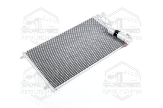 Радіатор кондиціонера QASHQAI 15DCi MT 06- (вир-во Van Wezel)