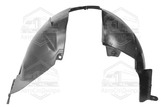Підкрилок передній лівий DACIA SANDERO 6/08 > 12 (вир-во Van Wezel)