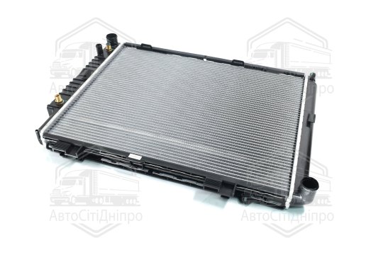 Радіатор охолодження двигуна MB W210 +/-AC автомат 95-02 (Van Wezel)