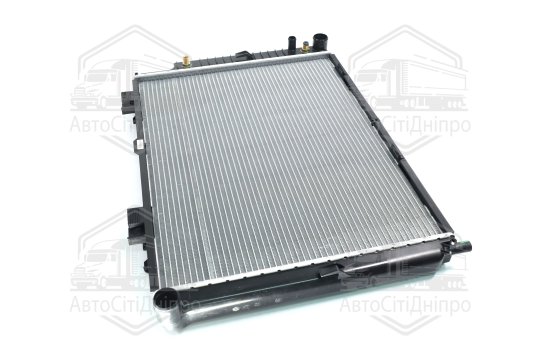 Радіатор охолодження двигуна MB W210 +/-AC автомат 95-02 (Van Wezel)