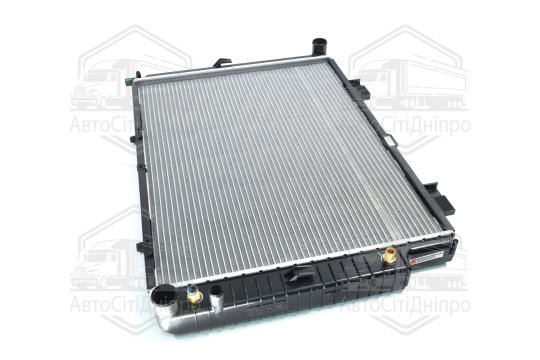 Радіатор охолодження двигуна MB W210 +/-AC автомат 95-02 (Van Wezel)