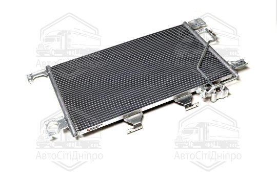 Конденсор кондиціонера MB W203 (C-Kl) 04- (Van Wezel)