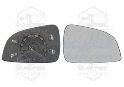 Дзеркальне скло праве OPEL ASTRA H 3/04>10 (Hagus)