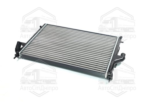 Радіатор охолодження DUSTER/LOGAN/SANDERO +AC(вир-во Van Wezel)