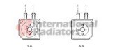 Радіатор масляний AUDI; SEAT; VW (вир-во Van Wezel)