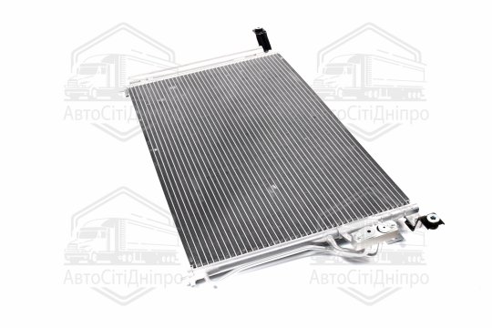 Конденсатор кондиціонера SANTA FE ALL AT 06- (вир-во Van Wezel)