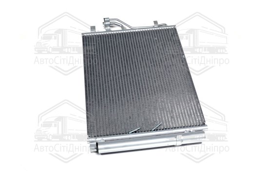 Радіатор кондиціонера iX35 1.7 CRDi 09/10- (вир-во Van Wezel)