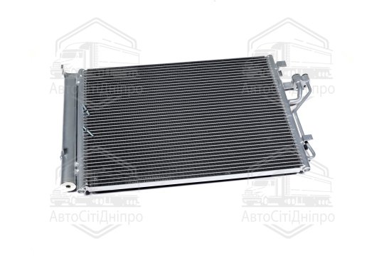 Радіатор кондиціонера iX35 1.7 CRDi 09/10- (вир-во Van Wezel)