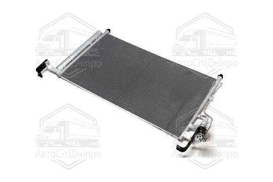 Радіатор кондиціонера Hyundai H-1 07-15 (вир-во Van Wezel)