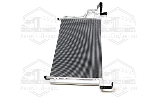 Радіатор кондиціонера Hyundai H-1 07-15 (вир-во Van Wezel)