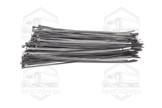 Хомут затяжний пласт. 4,6-4,8х300 100 шт. (GEMI)