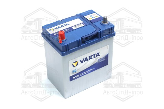 Акумулятор 40Ah-12v VARTA BD(A15) (187х127х227),L,EN330 Азія тонк.клеми