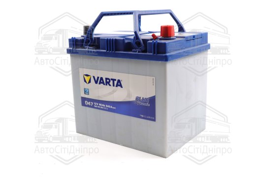 Акумулятор 60Ah-12v VARTA BD(D47) (232х173х225),R,EN540 Азія