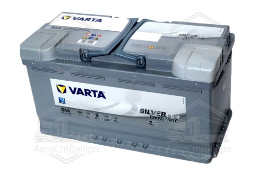 Акумулятор 95Ah-12v VARTA Silver Dynamic AGM (A5) (353х175х190), R, EN850